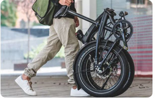 vélo pliant facile à transporter